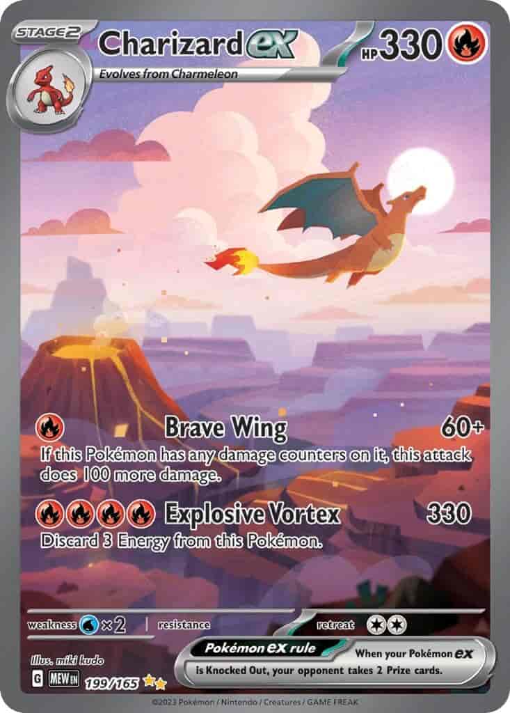 Charizard ex card