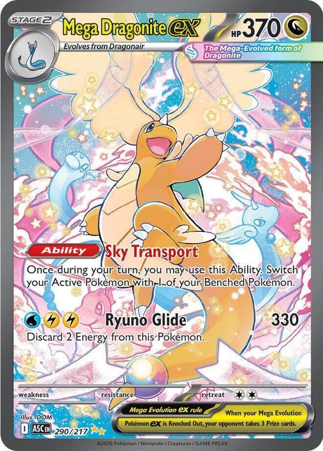 Mega Dragonite ex card